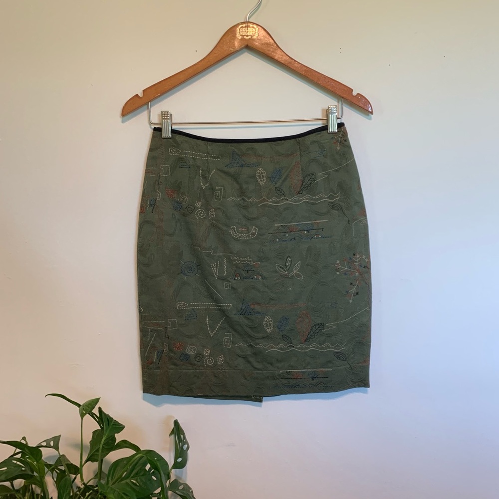 Meadow Rue (Anthropologie) Mountain Pencil Skirt